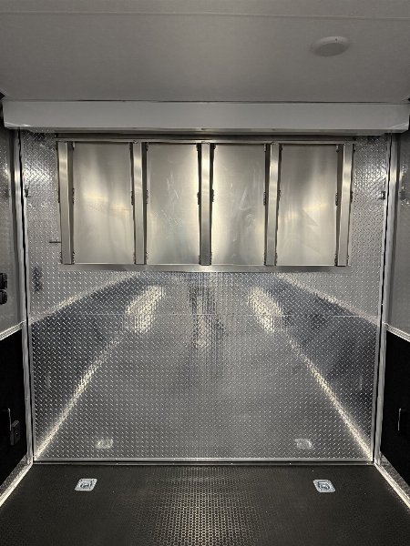 New 2025 VINTAGE 8 X 53 RACE TRAILER BATHROOM PKG