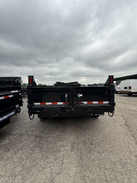 New 2025 Sure-Trac 82X14 GOOSNECK 14K Dump Trailer