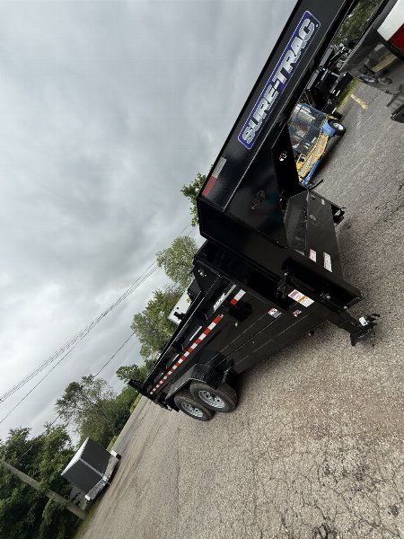 New 2025 Sure-Trac 82X14 GOOSNECK 14K Dump Trailer