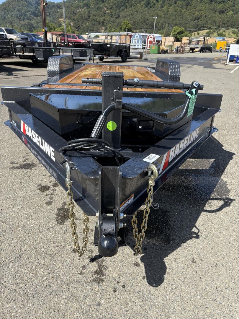 New 2025 HTL207 BASELINE Diamond C Trailers 82" X 20' SPLIT-TILT Equipment Trailer