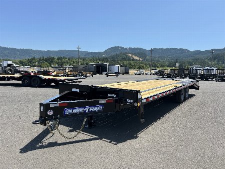 New 2025 Sure-Trac 8.5'X20'+5' (17.6K GVWR) Low Pro Beavertail Deckover Equipment Trailer