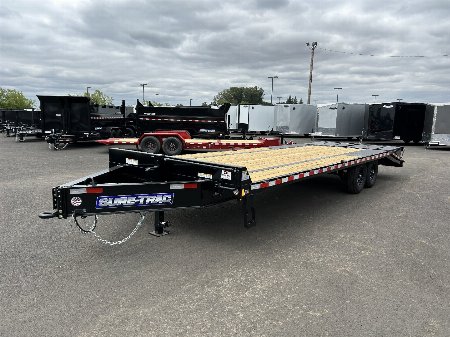 New 2025 Sure-Trac 8.5'X20+5 Deckover Equipment Trailer