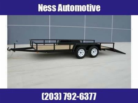 New 2024 BWISE UT-718 Utility Trailer