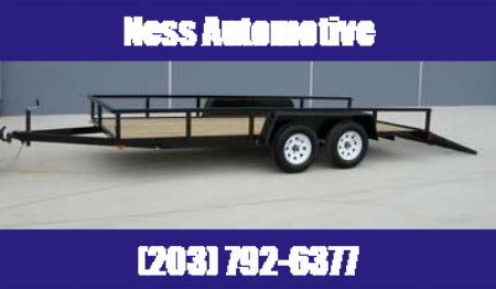 New 2025 BWISE UT-714 Utility Trailer