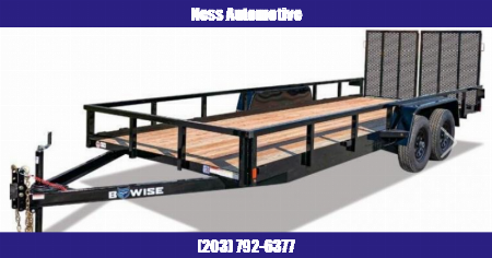 New 2025 BWISE UT-720 Utility Trailer