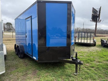 New 2025 Giddy Up USA 7 X 14 TA POLYCORE Cargo / Enclosed Trailer