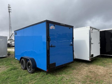 New 2025 Giddy Up USA 7 X 14 TA POLYCORE Cargo / Enclosed Trailer