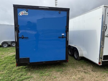 New 2025 Giddy Up USA 7 X 14 TA POLYCORE Cargo / Enclosed Trailer