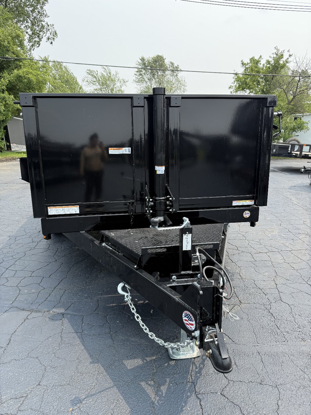 New 2025 Sure-Trac 82X12 TELESCOPIC 12K Dump Trailer