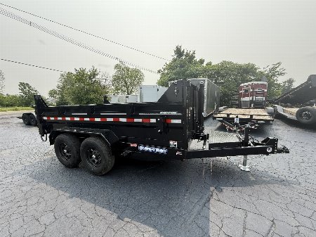 New 2025 Sure-Trac 82X12 TELESCOPIC 12K Dump Trailer