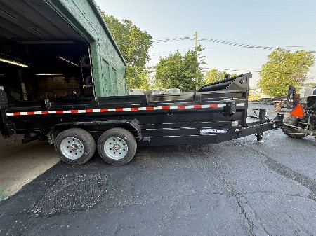 New 2025 Sure-Trac 82X16 16K Dump Trailer