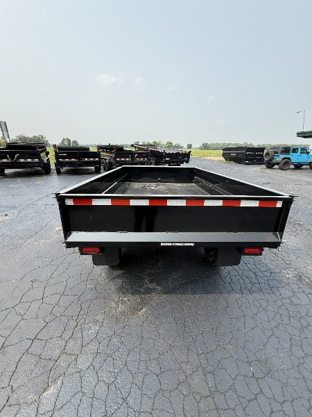 New 2025 Sure-Trac 6x10 DECKOVER 7K Dump Trailer