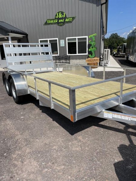 New 2024 Durabull Trailers 7x14 Aluminum Utility Trailer