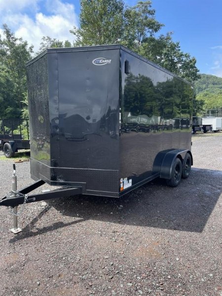 New 2025 ITI Cargo XE Series 7x14 7' Interior with Rear Ramp Door