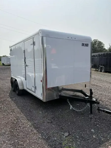 New 2025 Car Mate Trailers 7x14 6'6  Interior Height Custom Cargo / Enclosed Trailer