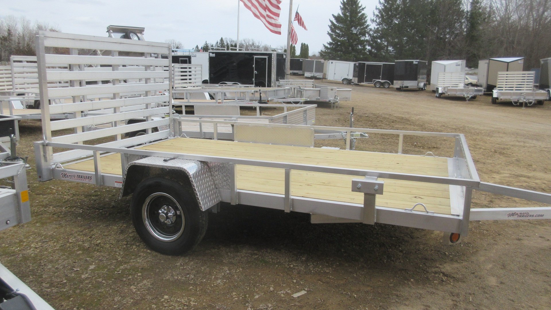 New 2026 Quality Steel and Aluminum Simplicity Utility Trailer