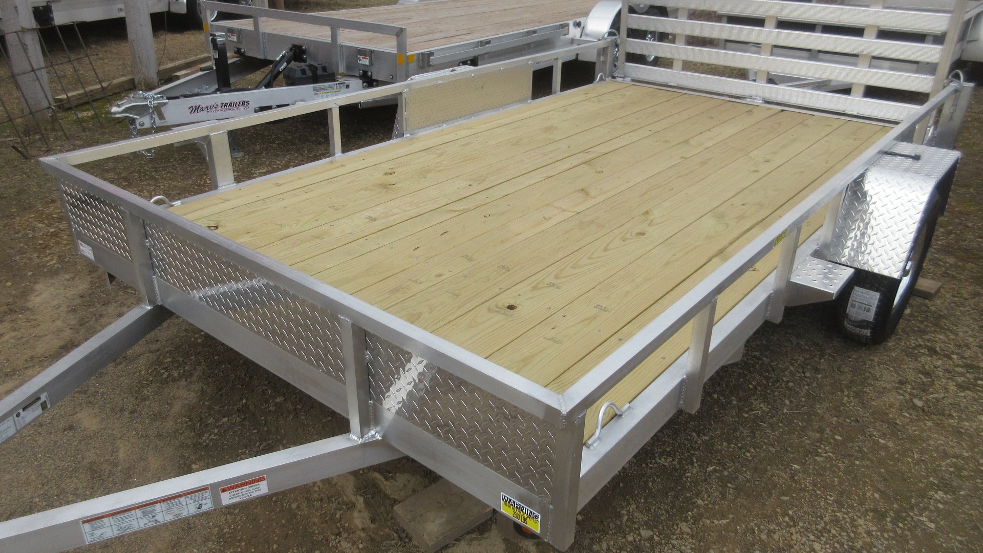 New 2026 Quality Steel and Aluminum Simplicity Utility Trailer
