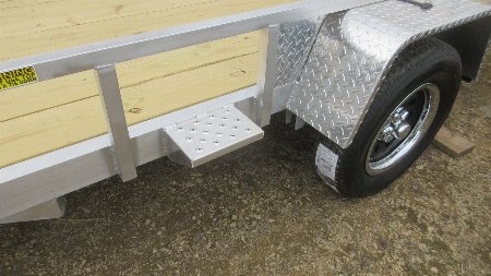 New 2026 Quality Steel and Aluminum Simplicity Utility Trailer