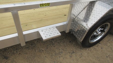 New 2026 Quality Steel and Aluminum Deluxe Utility Trailer