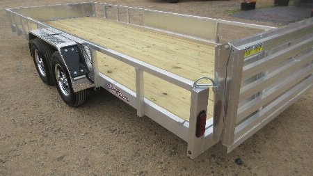 New 2026 Quality Steel and Aluminum Deluxe Utility Trailer