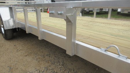 New 2026 Quality Steel and Aluminum Deluxe Utility Trailer