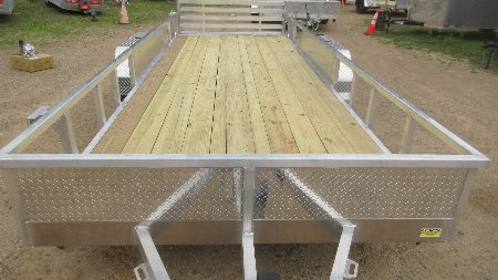 New 2026 Quality Steel and Aluminum Deluxe Utility Trailer