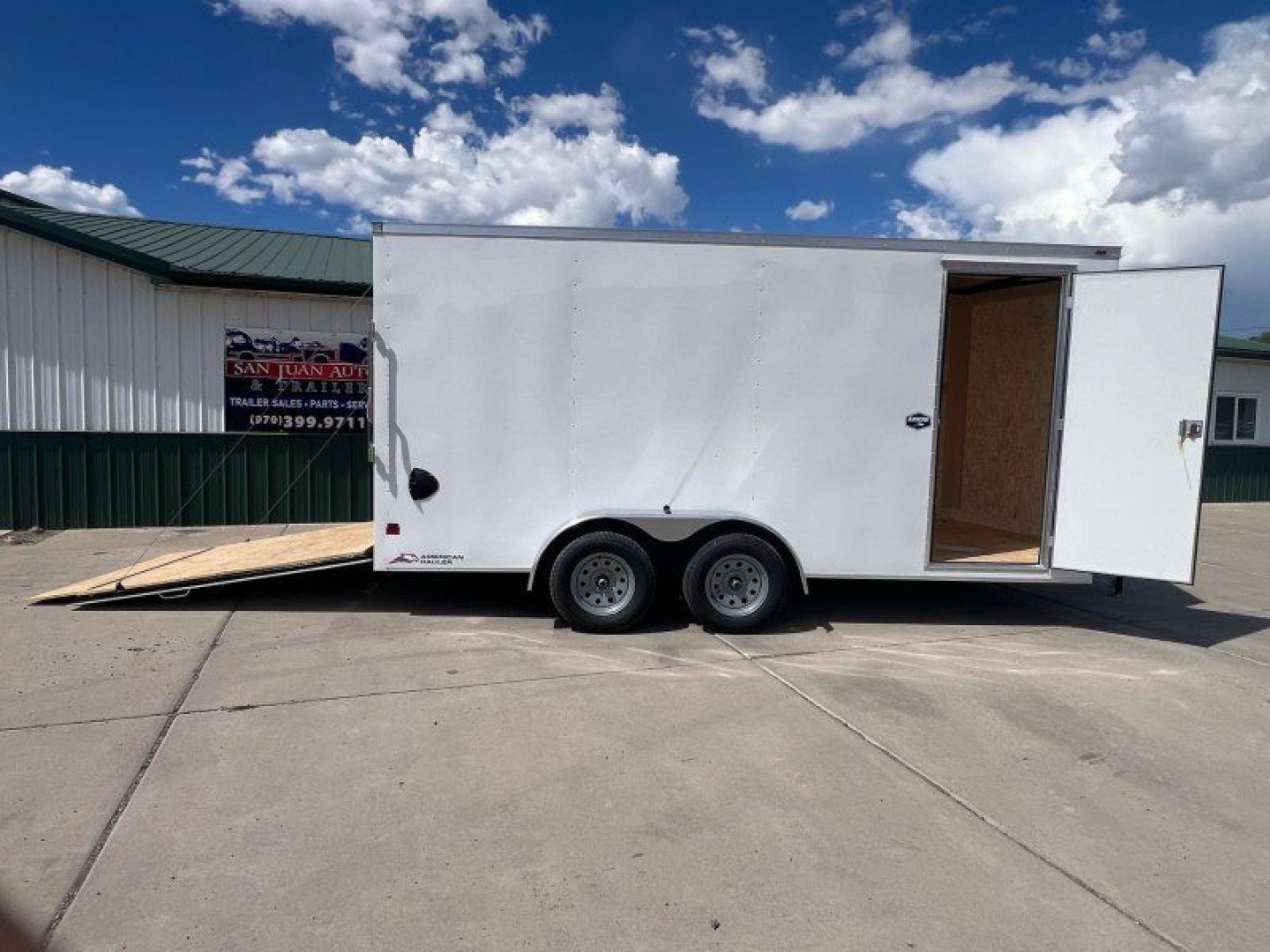 New 2025 American Hauler AR716T2 7'X16' Cargo / Enclosed Trailer