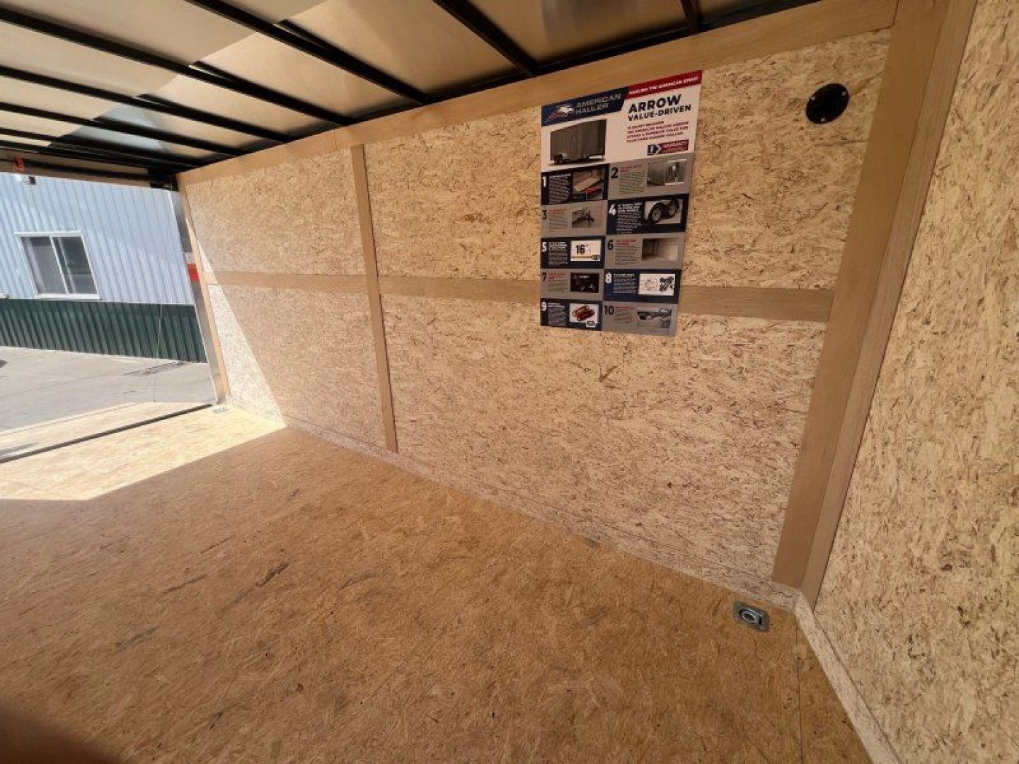 New 2025 American Hauler AR716T2 7'X16' Cargo / Enclosed Trailer