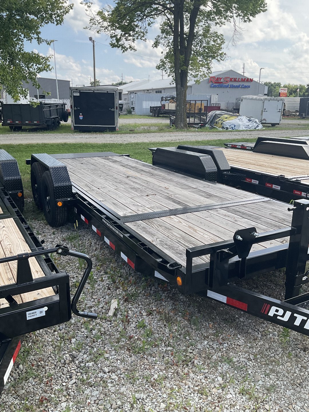 New 2026 PJ Trailer Tilt Trailer T6202 83X20 TA Partial Tilt (GVW:14000) BLACK