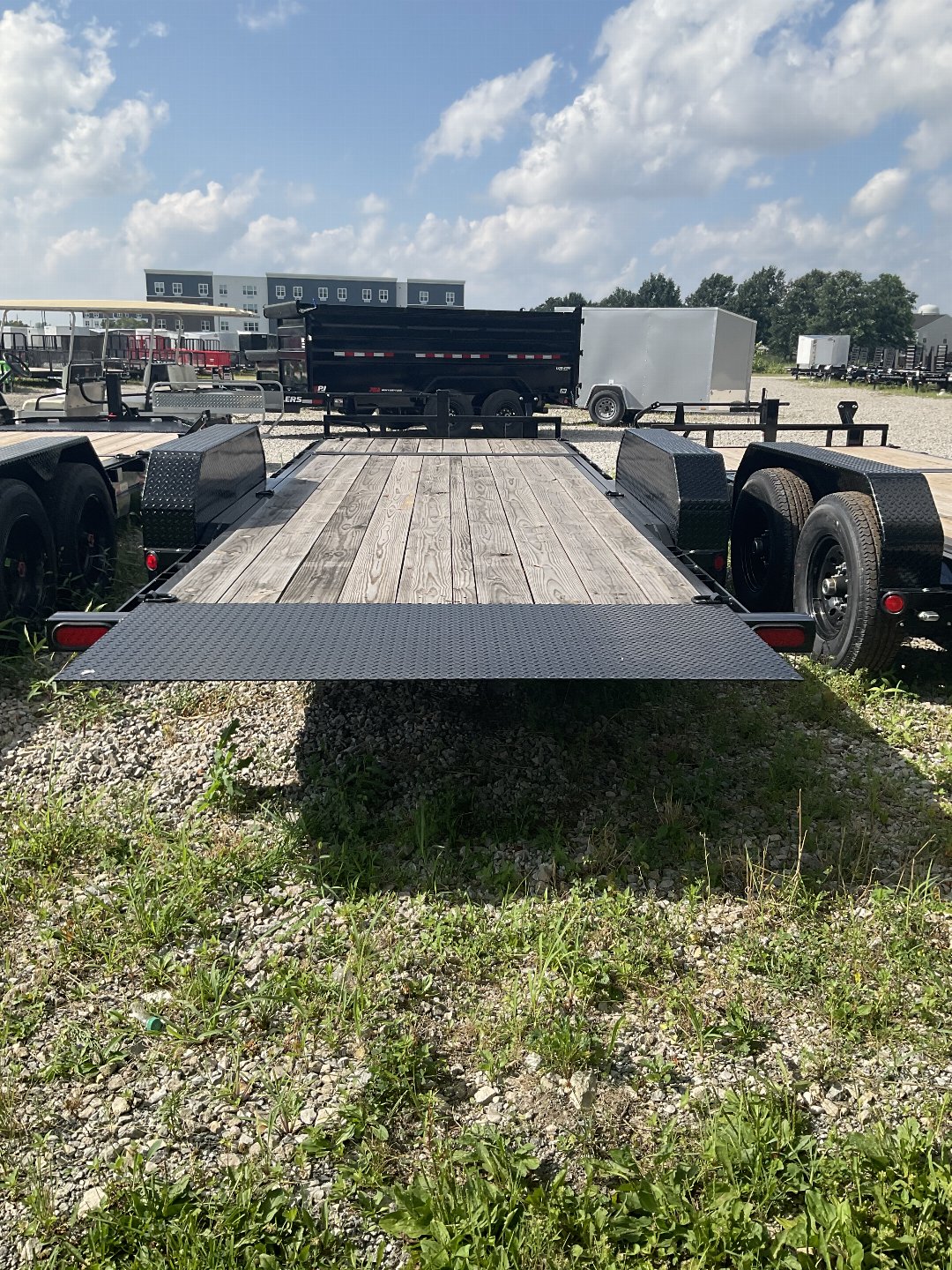 New 2026 PJ Trailer Tilt Trailer T6202 83X20 TA Partial Tilt (GVW:14000) BLACK