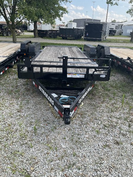 New 2026 PJ Trailer Tilt Trailer T6202 83X20 TA Partial Tilt (GVW:14000) BLACK