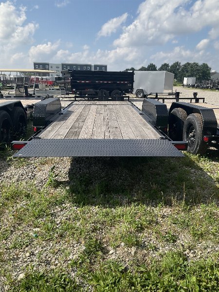 New 2026 PJ Trailer Tilt Trailer T6202 83X20 TA Partial Tilt (GVW:14000) BLACK