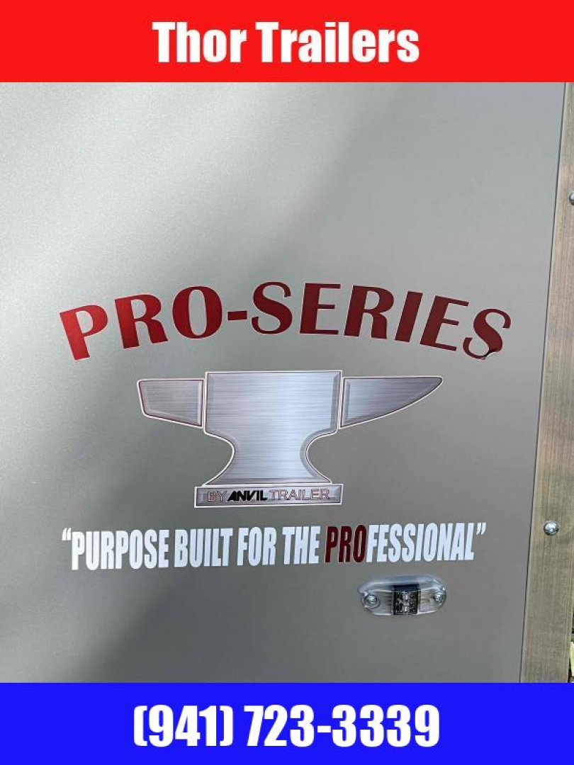 New 2025 Anvil 7 WIDE TA Cargo / Enclosed Trailer
