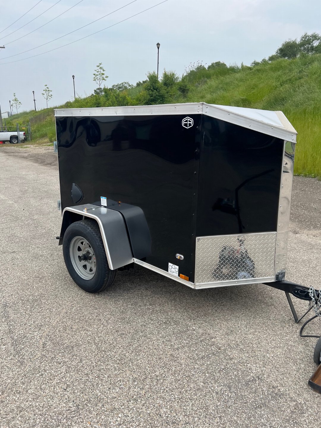 New 2025 Continental Cargo VHW-Series 4X6 Cargo Trailer #107262