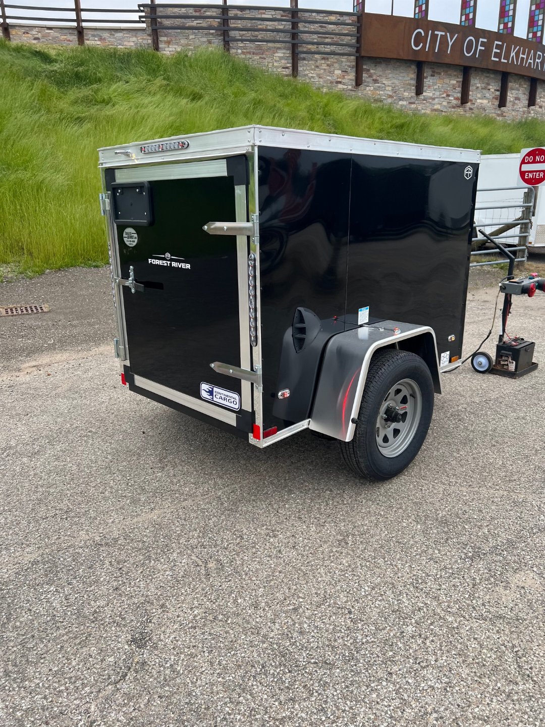 New 2025 Continental Cargo VHW-Series 4X6 Cargo Trailer #107262