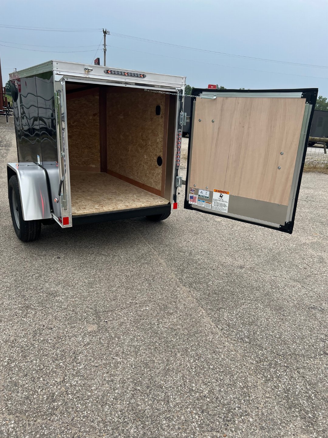 New 2025 Continental Cargo VHW-Series 4X6 Cargo Trailer #107262