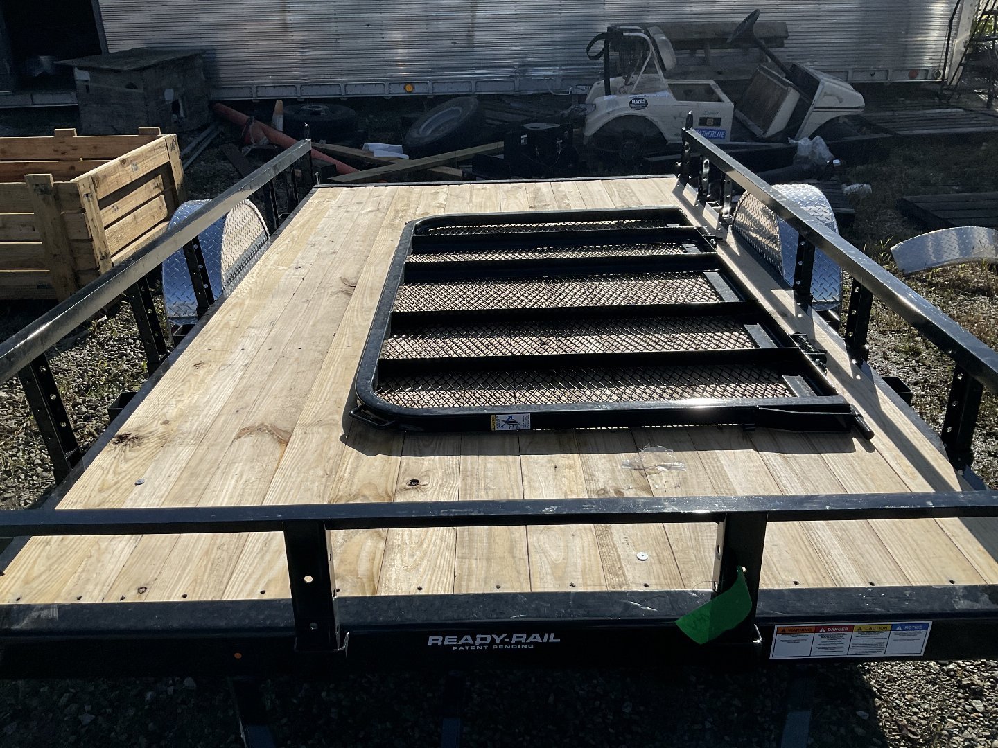 New 2025 PJ TRAILERS U8121 Utility Trailer 83X12 SA STRAIGHT DECK (GVW:2995)