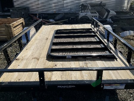 New 2025 PJ TRAILERS U8121 Utility Trailer 83X12 SA STRAIGHT DECK (GVW:2995)