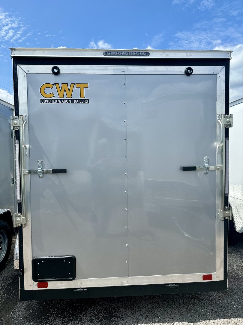 New 2025 Covered Wagon Trailers 6X12 TA Cargo / Enclosed Trailer