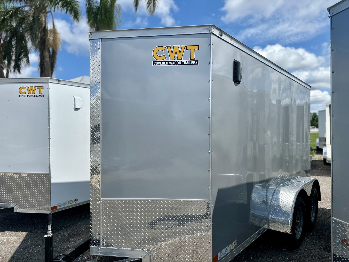 New 2025 Covered Wagon Trailers 6X12 TA Cargo / Enclosed Trailer