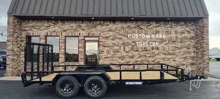 New 2025 Sure-Trac 7 x 16 Tube Top Utility 7K