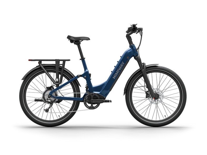 New 2025 HIMIWAY A7 Blue Electric Bicycle