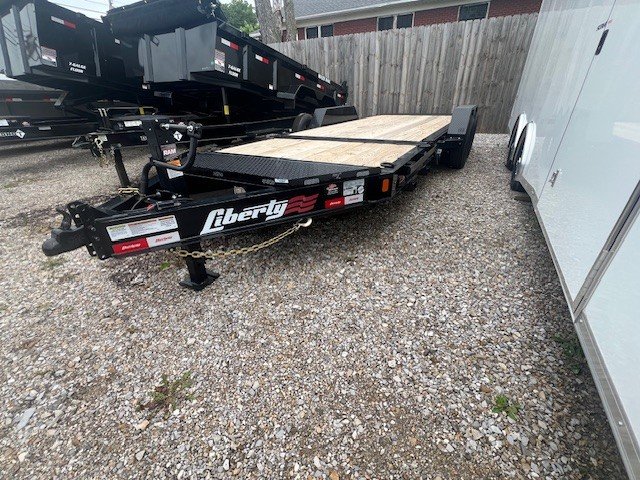 New 2025 Liberty Trailers 83x22 (16+4) 14k Rated Split Deck