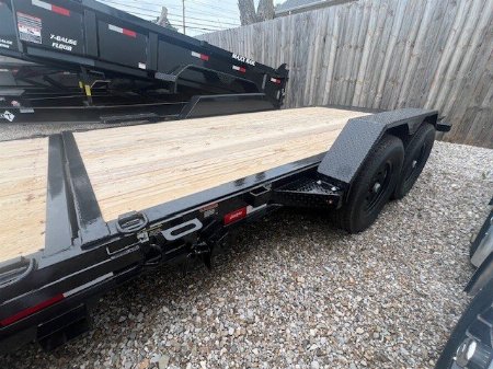 New 2025 Liberty Trailers 83x22 (16+4) 14k Rated Split Deck