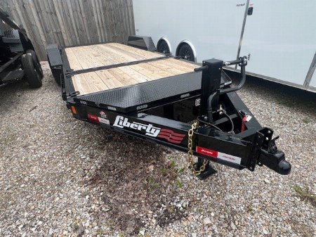 New 2025 Liberty Trailers 83x22 (16+4) 14k Rated Split Deck