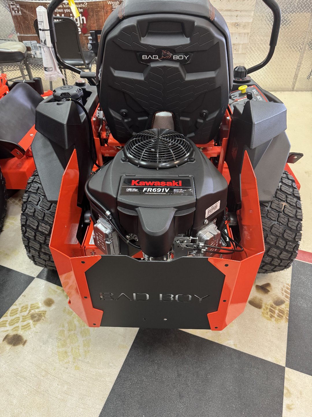 New 2025 Bad Boy ZT AVENGER 60" KAWASAKI 23 HP Lawn Mowers