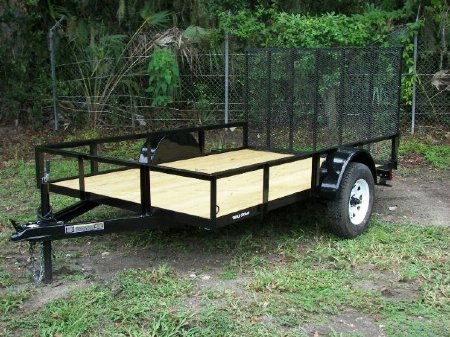 New 2025 Triple Crown Trailers 6.4X12 SA Utility Trailer