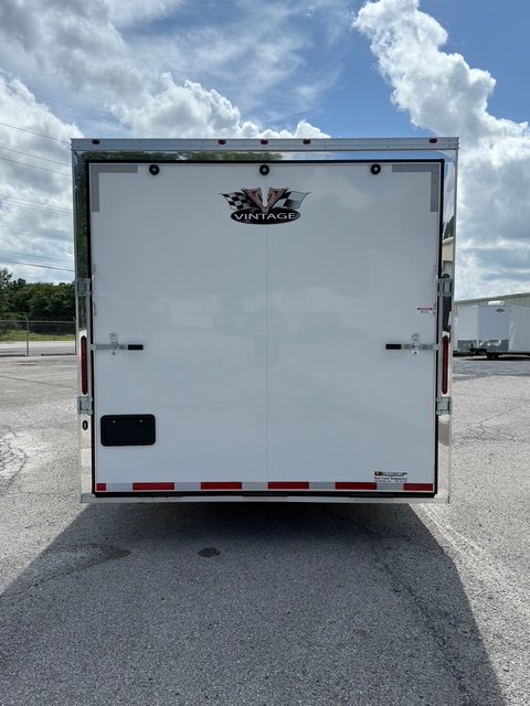 New 2025 VINTAGE OUTLAW 8 X 28 RACE TRAILER