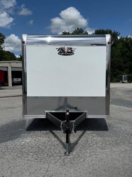 New 2025 VINTAGE OUTLAW 8 X 28 RACE TRAILER