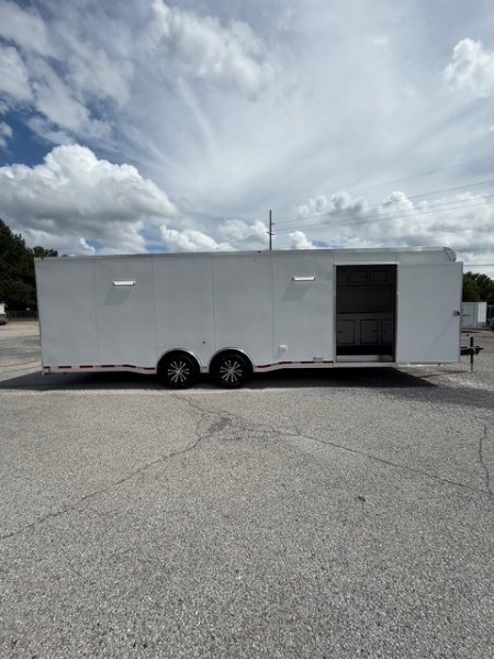 New 2025 VINTAGE OUTLAW 8 X 28 RACE TRAILER